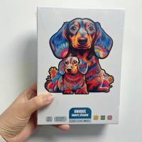 Rompecabezas De Madera 3D En Forma Irregular Con Diseño De Perro Juguetes Educativos A3 A4 A5 Para Adolescentes Y Adultos Regalo De Festivales - details 6