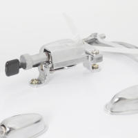 Ajustable Regulador De Strainer Para Batería De Tambor Metálico De Aleación De Zinc Accesorios De Instrumentos Musicales Color Plata - details 1