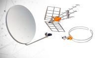 Cable coaxial para antena de tv y parabólica. Camisa de cobre  5-20m. Longitud a elegir - details 2