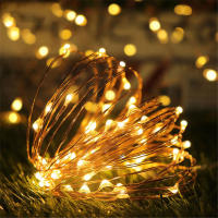 1Pack De Luces De Cadena Solar Con 100/200 LED Para Exteriores Impermeables Con 8 Modos Luz De Navidad Para Árbol Bodas Y Fiestas Decorativas - details 7
