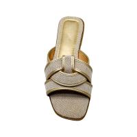 Calzados soraia✨ Sandalias Planas de Mujer con Tiras Trenzadas – Mules Elegantes de Punta Cuadrada – Zapatos Abiertos de Verano para Uso Diario, Playa, Fiesta o Estilo Casual ✨ Elegante Bohemio Casa - details 5