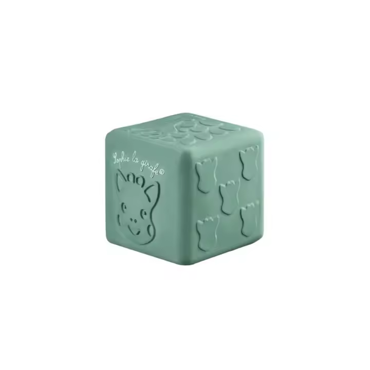 Cubo de Texturas Sophie - Estimula el tacto - Bb Grenadine - 1
