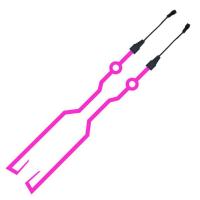 Pegatina Reflector LED Fría Para Casco De Motocicleta Y Ciclismo Adhesiva Impermeable Decorativa Para Mujeres Y Hombres - details 6