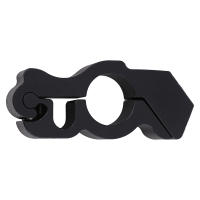 Cerradura De Manillar Para Motocicleta Antirrobo Seguridad Universal Imitación De Acero Cierre De Seguridad Con Rodillo Pull - details 4