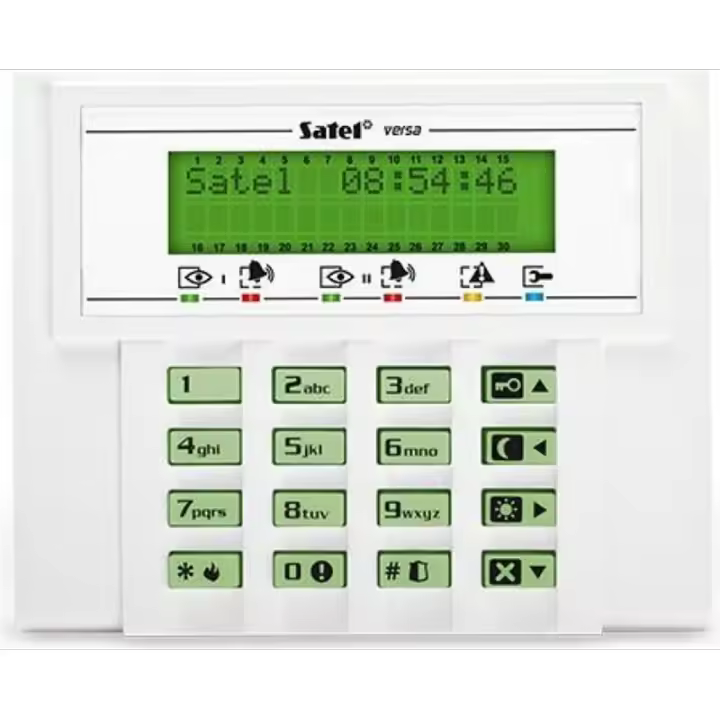 TECLADO SATEL VERSA-LCD-GR - 1