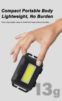 MiniLinterna COB LED Para Cabeza 3 Modos Impermeable Linterna Frontal Para Camping Al Aire Libre Pesca Nocturna - details 2