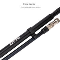 ZTTO Bomba De Aire Para Bicicleta De Alta Presión 300PSI Con Medidor De Valoraciones Schrader Presta Para Suspensiones Delantera Y Trasera De MTB - details 3