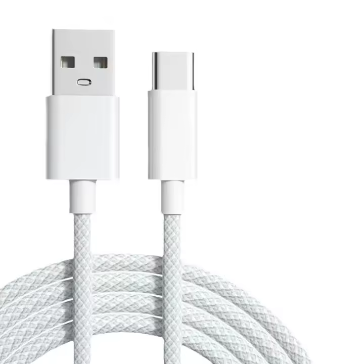 Cable De Carga Rápida PD 20W USB Tipo C Para iPhone 15 pro Max Samsung Xiaomi Tejido De Nylon Cable De Datos Para Teléfonos Móviles - 1