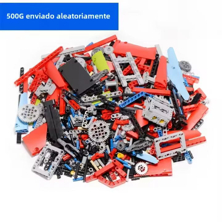 Bloques De Construcción Técnicos 1Kg Accesorios De Conector Para Niños Juguetes Educativos De Bloques De Múltiples Tamaños ABS Sin Batería Adecuado Para Adultos Y Adolescentes - 1