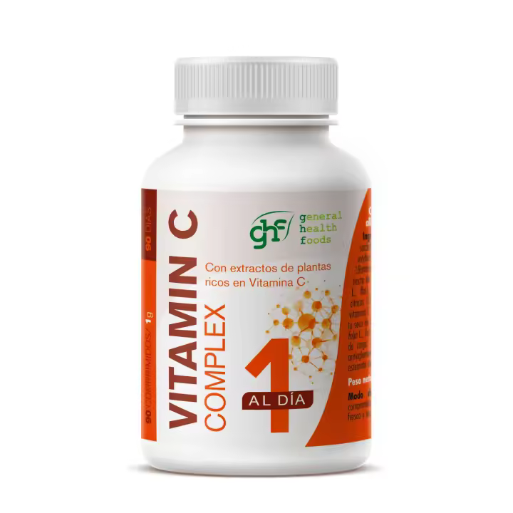 Vitamin C complex 60 cápsulas de 820mg  GHF - 1