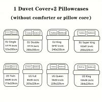 Juego De Cama Merry Christmas Con Patrón De Santa Claus Para Adolescentes Y Adultos Decoración De Habitación Festiva Regalo De Navidad 3 Piezas Poliéster 90gsm - details 4