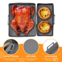 Juego De 2 Piezas De Tapete De Silicona Para Air Fryer Malla De Horno Reutilizable Antiadherente Herramienta De Cocina - details 3