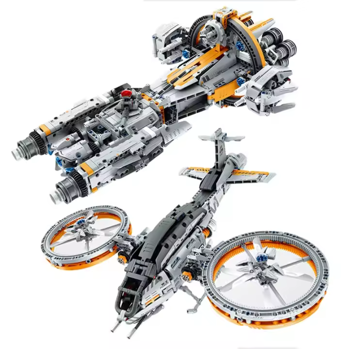 Bloques De Construcción Técnica De Espacio Nave De Combate Estelar Juguetes Educativos Para Niños Regalos De Navidad - 1