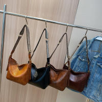 Bolso De Hombro Para Mujer Gran Capacidad Estilo Casual Para Trabajo Y Escuela Color Sólido Cierre De Cremallera Material PU - details 12