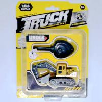 Modelo De Coche Juguetes 1:64 Excavadora Camión Descargador Bulldozer Original Matchbox Para Niños Regalo Material ABS Sin Batería - details 7