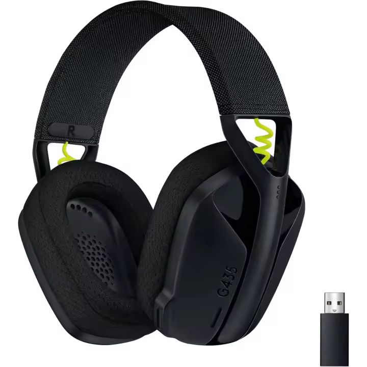 Logitech G435 LIGHTSPEED Negros - Auriculares Inalámbricos con Sonido de Gran Fidelidad - 1