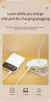 Lámpara De Mesa USB Recargable Con Clip Para Lectura De Cama Luz Nocturna LED Táctil Con 3 Modos De Dimming Protección Ocular - details 14