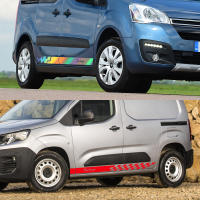 Pegatina De Lado Para Caravana Citroen Berlingo K9 M XL Decorativa Y Deportiva PVC Adhesivo Para Camper Vehículo - details 2