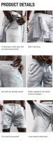 Shorts De Entrenamiento Para Hombre Con Ropa Interior De Compresión Y Bolsillo Para Teléfono Loop De Toalla HooThreads - details 12