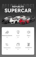 Modelo De Coche Miniatura 1:24 Lambor Revuelto En Aleación De Latón Abre Puertas De 4 Puertas Juguete Para Niños Regalo Para Niños - details 1