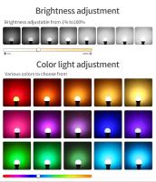 Bombilla LED Inteligente Tuya 220V E27 Bluetooth Con Control Remoto RF 2.4G Luz De Ambiente RGB Ampolleta Inteligente Para El Hogar - details 2
