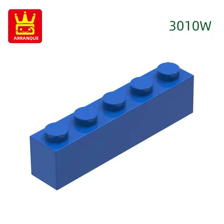 Wange 52Pcs Bloques Gruesos 1x5 Dots Bloque Moc Accesorios De Color Compatible Con Bloques De Construcción DIY Juguete Para Niños - 1