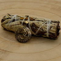 Conjunto MUT22 de 5 Atados de Hierba Santa 10 Cm - Purificación y Armonía | Salvia Apiana 100% Natural - details 2