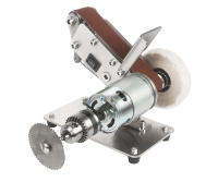 Mini Lijadora De Cinturón Eléctrica Multifuncional 7 Velocidades Polímero De Potencia Herramienta De Pulido Y Tratamiento De Superficie - details 14