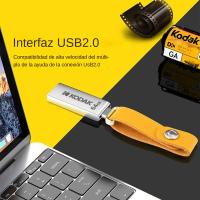 KODAK 2.0 USB Stick De Memoria 128GB 64GB 32GB Pen Drive Para Micro PC Metal USB 2.0 Memoria Stick - details 1