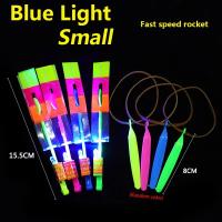 Juguete De Luz Sorprendente Flecha Rocket Helicóptero LED Juguete De Fiesta Divertido Regalo Para Niños Catapult De Banda De Goma - details 2