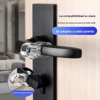 1-5pcs Almohadilla De Puerta De Silicona Protección Infantil Anticaída Y Protección De Pared Accesorios De Seguridad Para La Casa - details 3