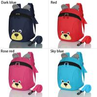 Harnés De Seguridad Para Niños Con Correa Mochila Caminadora Antipérdida Con Dibujos Animados Mochila Infantil Con Cierre De Cremallera Material De Lona Y Poliéster - details 1
