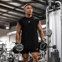 Camiseta De Entrenamiento Sin Mangas Para Hombre Verano Deporte Fitness Transpirable Malla Respirable Secado Rápido Ropa Deportiva - details 14