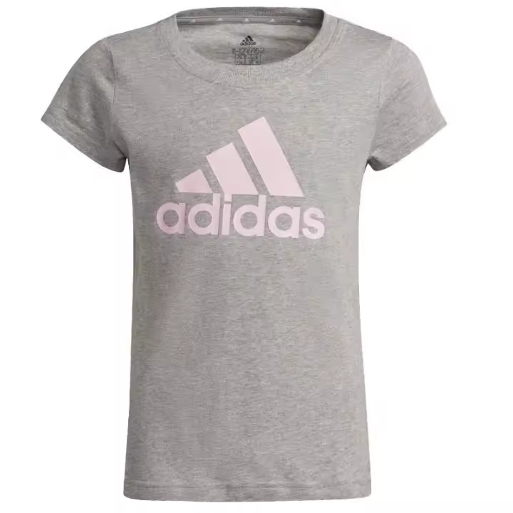 ADIDAS CAMISETA ESSENTIALS GRIS ROSA JUNIOR - 1
