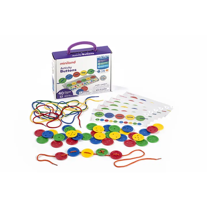 Botones para ensartar Activity Buttons - 1