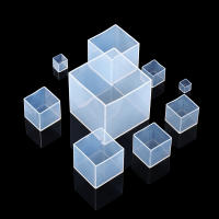 Molde De Silicona Transparente Para Epoxy Resina Grande Y Profundo Cubo Cuadrado Para Casting De Resina DIY Para Fabricación De Joyas - details 2
