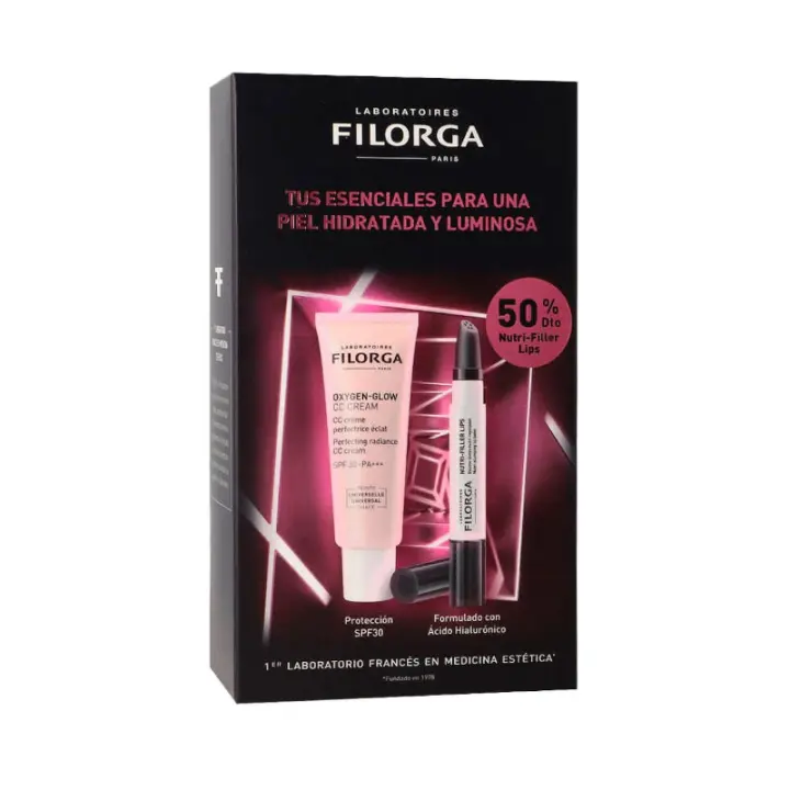 FILORGA PROMO OXYGEN GLOW CC CREAM 40 ML + NUTRI-FILLER LIPS 4 G - 1