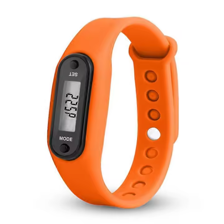 Paso cuenta actividad Tracker fitness deporte reloj muñeca podómetro LCD adulto Niño - 1