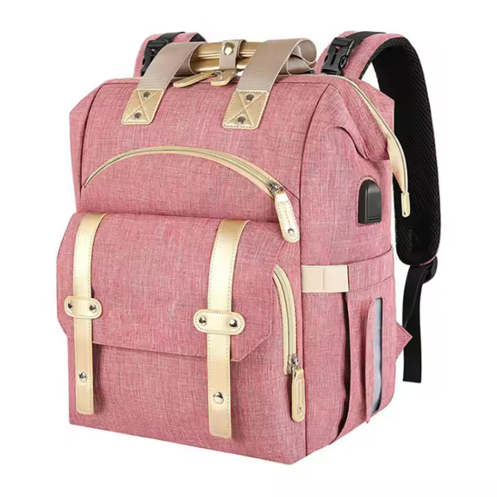 Bolso Cambio grande para Bebe, mochita para biberones, Con soporte para Chupete, Correas para cochecito, resistant to desgarro, Repelente al agua - 1