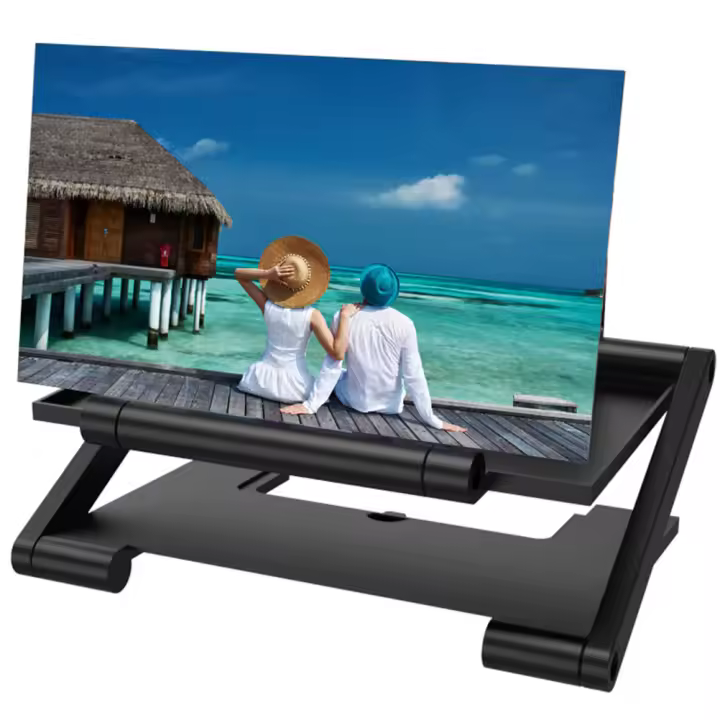 Lupa de pantalla plegable, lupa para teléfono móvil 3D HD, ampliadora de pantalla para películas y vídeos - 1