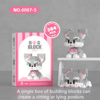 Nuevos Blocs De Construcción Educativos Para Niños Mini Perros Doble Serie Micro-Partículas Juguetes De Construcción De Bloques De Plástico ABS Regalo De Adorno Cartoon - details 9