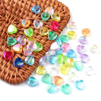 200pcs Bolas De Corazón De Acrílico 8x9mm Colores Transparentes Y Vibrantes Para Hacer Joyas DIY Pulseras Collares Material De Spacer - details 5