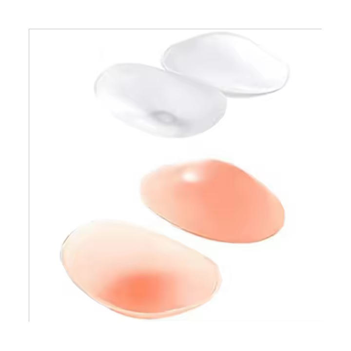 Hombreras de silicona para ropa de mujer, almohadillas anti-hombro push-up, reutilizables, potenciadores invisibles, 2 pares - 1