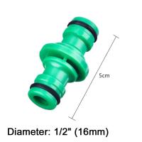 Conector Rápido De Riega Jardín 1/2" Suministro De Agua Tubo De Limpieza Conectores De Tubo De Plástico Reparación De Jardín - details 24