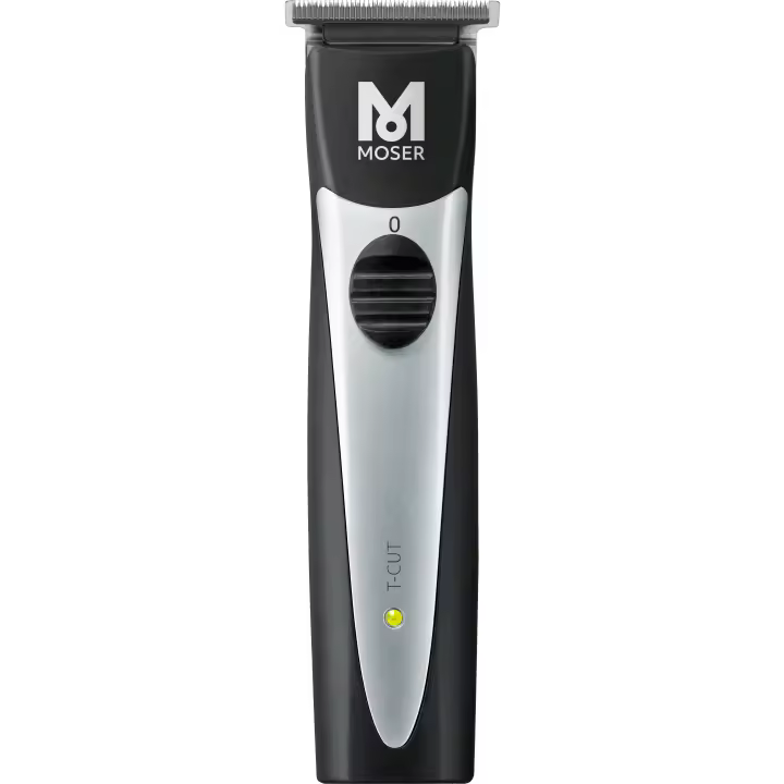 MOSER-1591 T-CUT Recortadoras de contornos profesional a batería con cuchilla T-Blade - 1