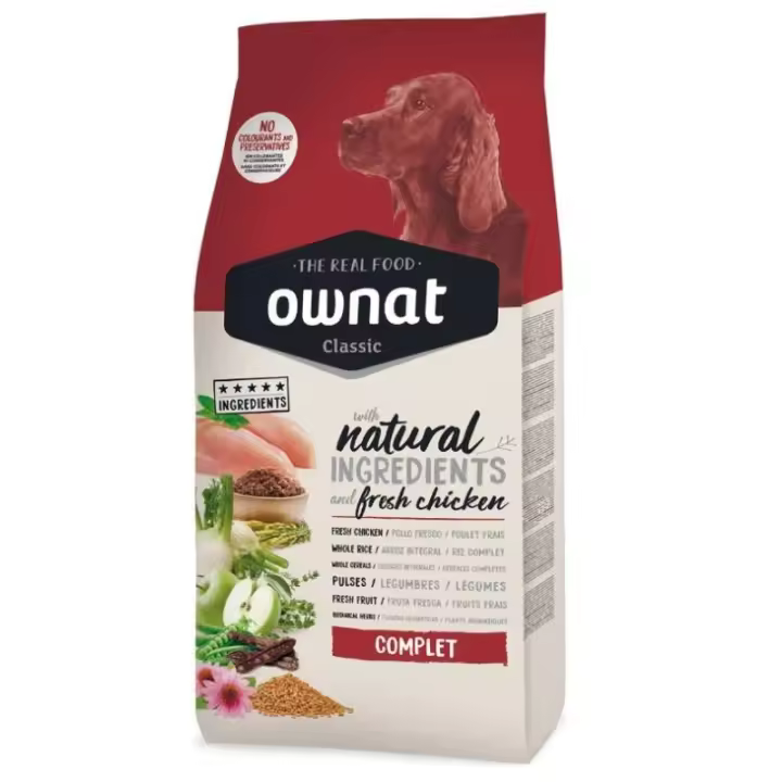 Ownat Classic Canine Adult Complet 12 Kg, Pienso para Perros - 1