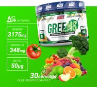 BIG GREENS 300g | Fórmula Avanzada de Superalimentos, Adaptógenos y Enzimas Digestivas | Detox Natural, Energía y Bienestar - details 0