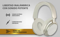Musicall - ND-09 Auriculares Inalámbricos de Bluetooth 5.3 con Bass y Sonido Estéreo Cascos Auriculares de Diadema Supraaurales Over Ear Wireless Headphones Audífono de Oído Abierto - details 2