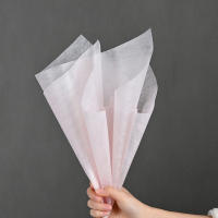 Papel Decorativo Translúcido De Algodón Lechoso Para Empaquetado De Flores Florista Envoltura De Bouquet De Boda Colorido Suave Papel De Decoración - details 4