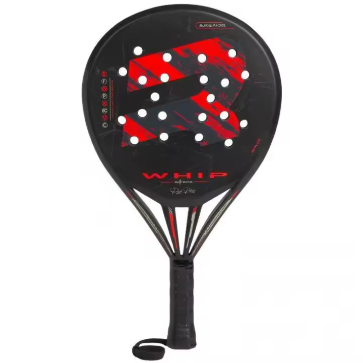 Pala de Padel Whip Extreme 2025 por Pala Royal - + regalos de overgrips y bolas. Mayor Potencia y Control - Raqueta de Padel de Alta Calidad y Durabilidad - 1